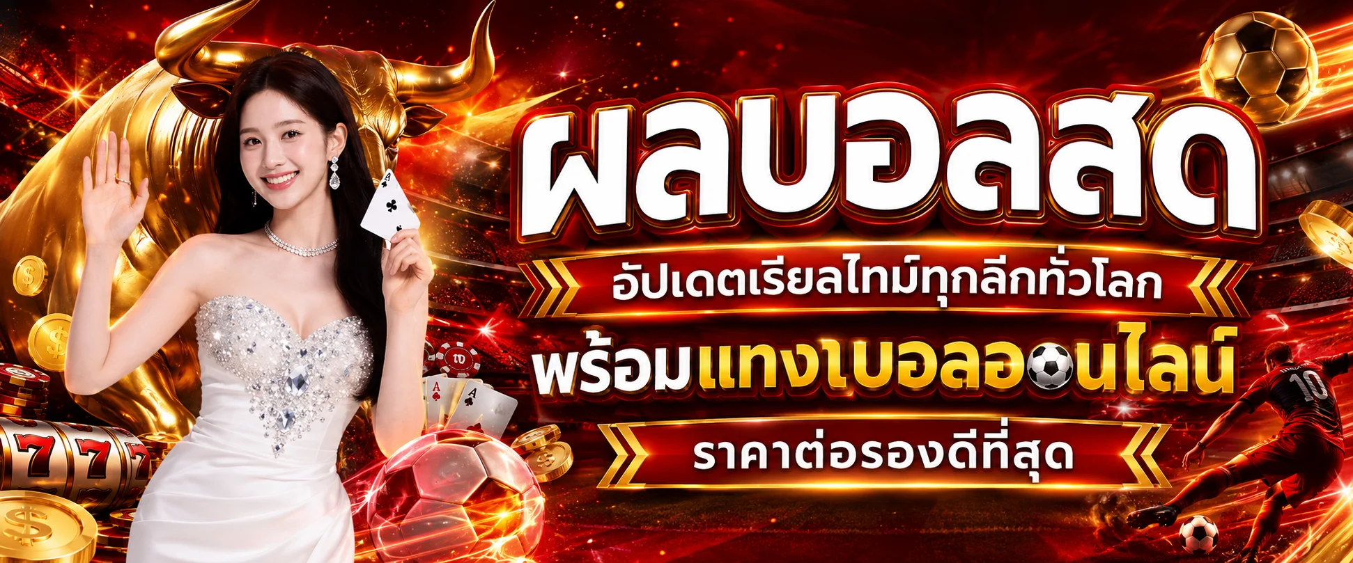 ผลบอลสด TheBull168 แทงบอลออนไลน์ทุกลีกทั่วโลก